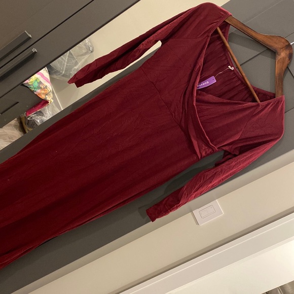 Long maternity dress - Picture 1 of 2